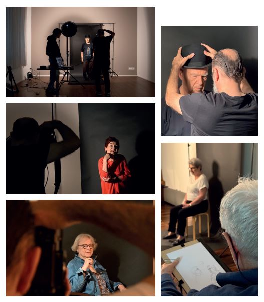 Alter ist ein Kunstwerk - Fotoprojekt Oase Gruppe - Behind the Scenes